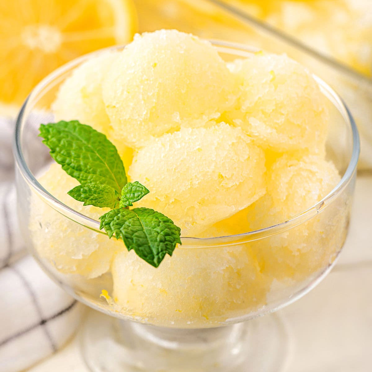 Homemade Lemon Sorbet: Master the Tart-Sweet Palate Cleanser